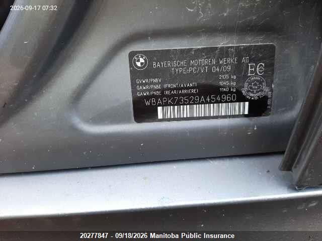 Aukcja sprzedaży 2009 Bmw 328i Xdrive, vin: WBAPK73529A454960, numer aukcji: 20277847