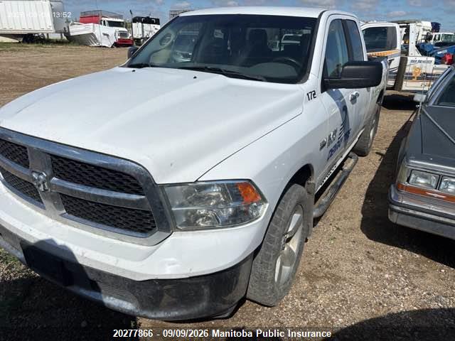 Dodge Ram 1500 Slt Quad Cab 2017 1C6RR7GT8HS628157 Image 2