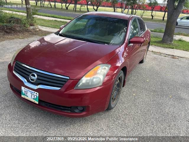 20277869 :رقم المزاد ، 1N4AL21E47C228289 vin ، 2007 Nissan Altima 2.5 Sl مزاد بيع