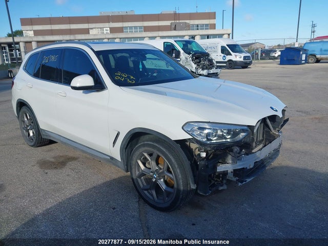 Auction sale of the 2021 Bmw X3 30i, vin: 5UXTY5C0XM9D72950, lot number: 20277877