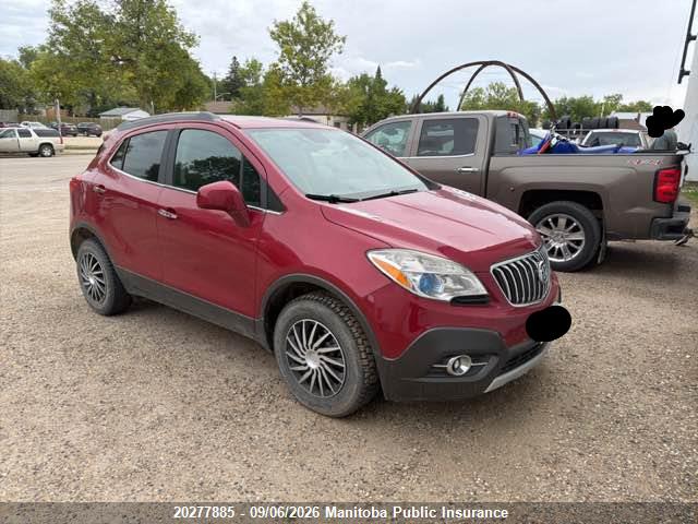20277885 :رقم المزاد ، KL4CJCSBXDB190307 vin ، 2013 Buick Encore مزاد بيع