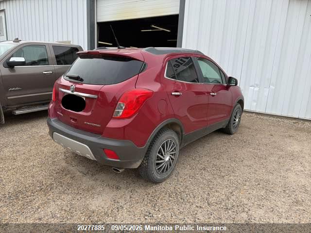 20277885 :رقم المزاد ، KL4CJCSBXDB190307 vin ، 2013 Buick Encore مزاد بيع