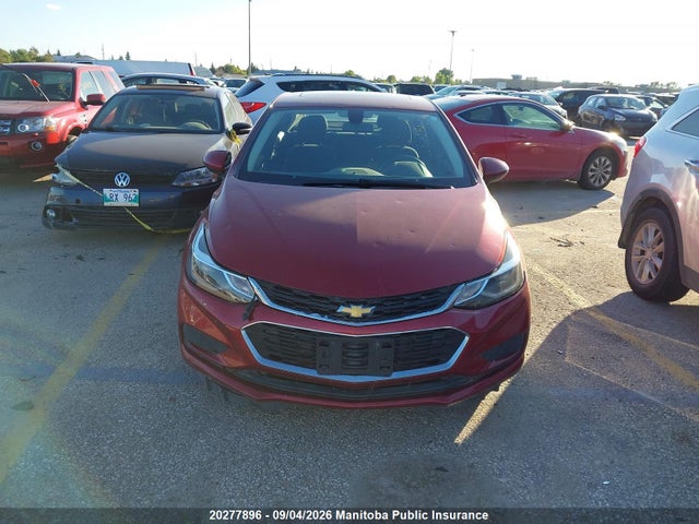 20277896 :رقم المزاد ، 3G1BE5SM8HS603234 vin ، 2017 Chevrolet Cruze Lt Turbo مزاد بيع