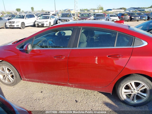 20277896 :رقم المزاد ، 3G1BE5SM8HS603234 vin ، 2017 Chevrolet Cruze Lt Turbo مزاد بيع