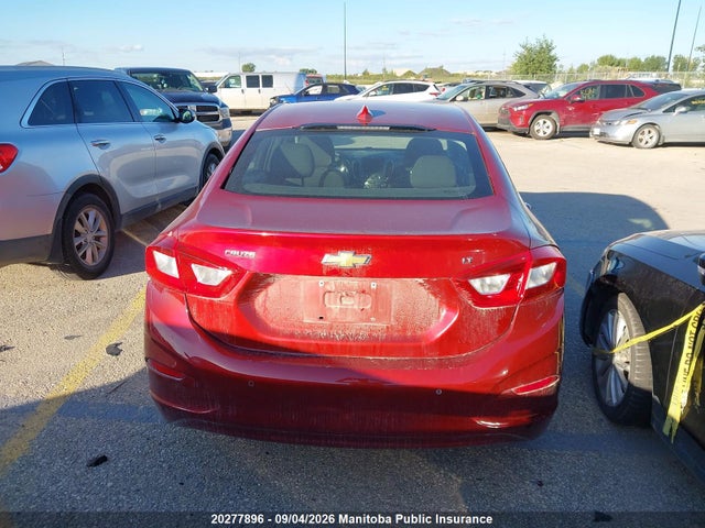 20277896 :رقم المزاد ، 3G1BE5SM8HS603234 vin ، 2017 Chevrolet Cruze Lt Turbo مزاد بيع