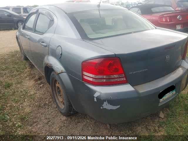 Aukcja sprzedaży 2008 Dodge Avenger Se, vin: 1B3LC46K38N596631, numer aukcji: 20277913