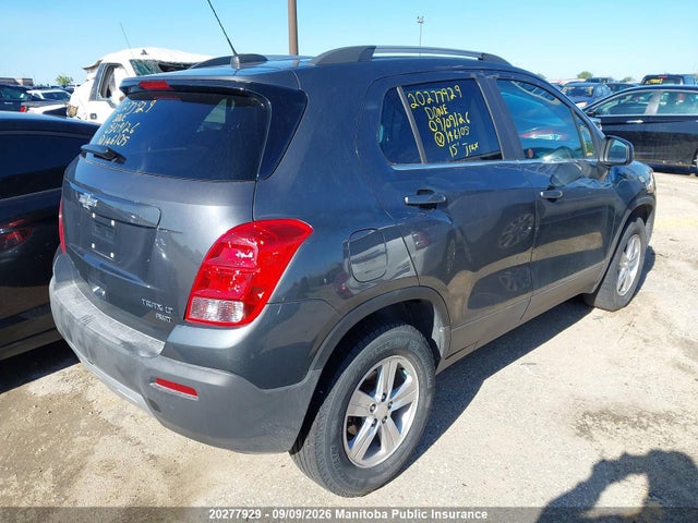 20277929 :رقم المزاد ، 3GNCJRSB7FL146105 vin ، 2015 Chevrolet Trax Lt مزاد بيع