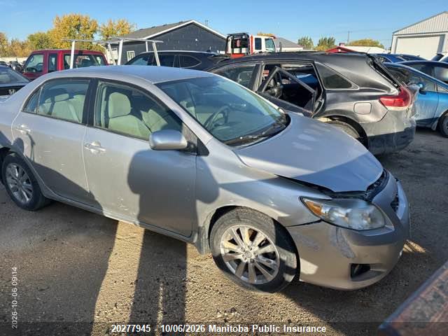 Aukcja sprzedaży 2009 Toyota Corolla Le, vin: 2T1BU40E79C032012, numer aukcji: 20277945