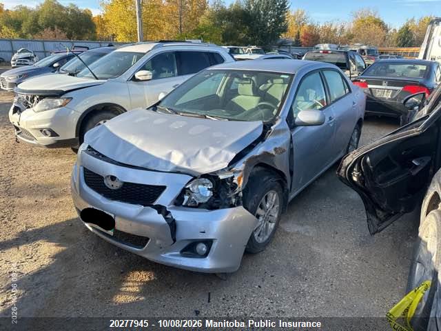 Aukcja sprzedaży 2009 Toyota Corolla Le, vin: 2T1BU40E79C032012, numer aukcji: 20277945