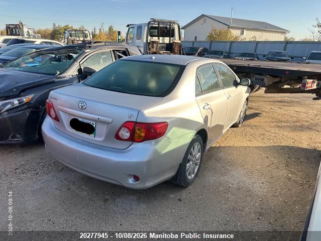 Aukcja sprzedaży 2009 Toyota Corolla Le, vin: 2T1BU40E79C032012, numer aukcji: 20277945