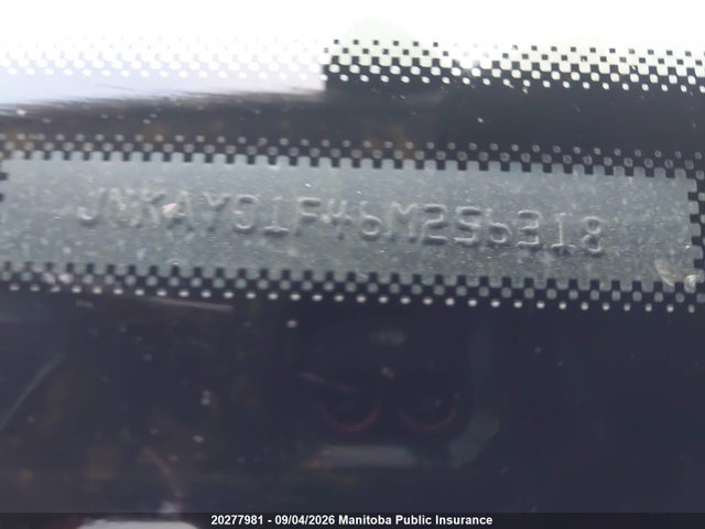 20277981 :رقم المزاد ، JNKAY01F46M256318 vin ، 2006 Infiniti M35x مزاد بيع