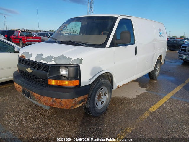 Aukcja sprzedaży 2011 Chevrolet Express 2500 Cargo Van, vin: 1GCWGFCA3B1154129, numer aukcji: 20278000