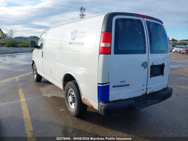 Aukcja sprzedaży 2011 Chevrolet Express 2500 Cargo Van, vin: 1GCWGFCA3B1154129, numer aukcji: 20278000