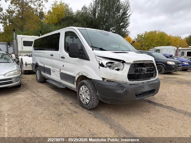 20278019 :رقم المزاد ، 1FBZX2ZM2GKB12788 vin ، 2016 Ford Transit 350 Wb 148 Xl مزاد بيع