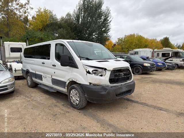 20278019 :رقم المزاد ، 1FBZX2ZM2GKB12788 vin ، 2016 Ford Transit 350 Wb 148 Xl مزاد بيع
