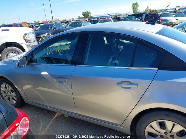 2014 Chevrolet Cruze Lt Turbo მანქანა იყიდება აუქციონზე, vin: 1G1PC5SB8E7336391, აუქციონის ნომერი: 20278028