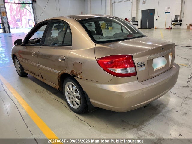 Продаж на аукціоні авто 2005 Kia Rio Anniversary Edition, vin: KNADC125856390113, номер лоту: 20278037