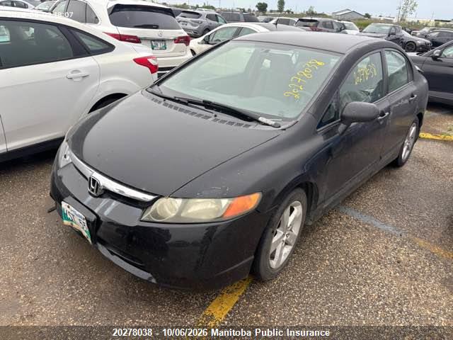 Aukcja sprzedaży 2007 Honda Civic Lx, vin: 2HGFA165X7H105636, numer aukcji: 20278038