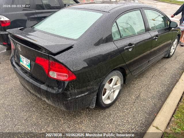 Aukcja sprzedaży 2007 Honda Civic Lx, vin: 2HGFA165X7H105636, numer aukcji: 20278038