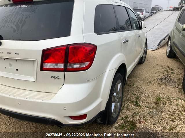 20278045 :رقم المزاد ، 3C4PDDFG6CT397123 vin ، 2012 Dodge Journey R/t مزاد بيع