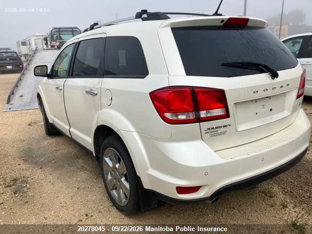 20278045 :رقم المزاد ، 3C4PDDFG6CT397123 vin ، 2012 Dodge Journey R/t مزاد بيع