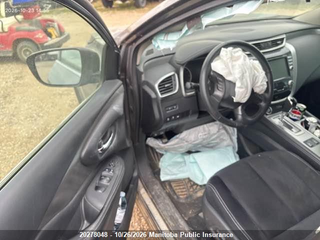 Aukcja sprzedaży 2019 Nissan Murano Sv, vin: 5N1AZ2MSXKN114123, numer aukcji: 20278048