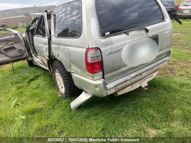 Auction sale of the 1999 Toyota 4runner Limited V6, vin: JT3HN87R1X0224075, lot number: 20278057
