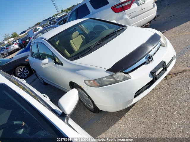 Auction sale of the 2008 Honda Civic Hybrid, vin: JHMFA362X8S801969, lot number: 20278066