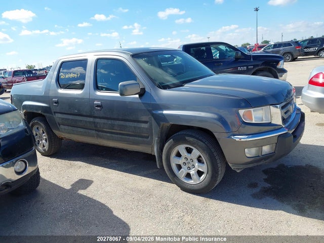 2010 Honda Ridgeline Vp მანქანა იყიდება აუქციონზე, vin: 5FPYK1F5XAB501736, აუქციონის ნომერი: 20278067