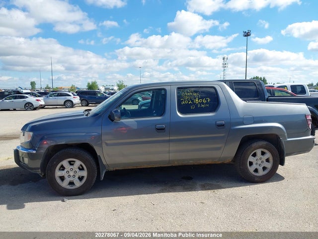 2010 Honda Ridgeline Vp მანქანა იყიდება აუქციონზე, vin: 5FPYK1F5XAB501736, აუქციონის ნომერი: 20278067