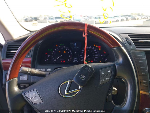 Продажа на аукционе авто 2011 Lexus Ls 460, vin: JTHCL1EF6B5009006, номер лота: 20278070