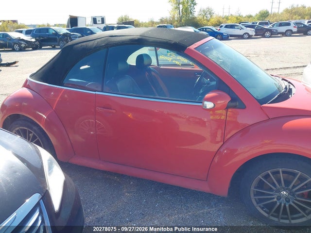 2003 Volkswagen New Beetle Gls მანქანა იყიდება აუქციონზე, vin: 3VWCK21Y53M313308, აუქციონის ნომერი: 20278075