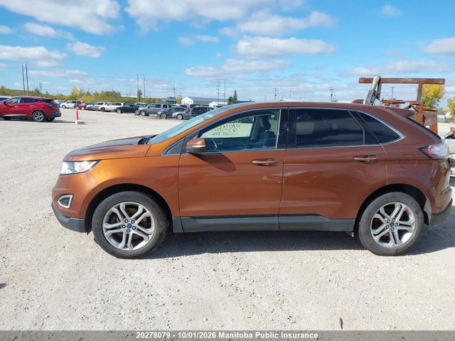 20278079 :رقم المزاد ، 2FMPK4K94HBB85056 vin ، 2017 Ford Edge Titanium مزاد بيع