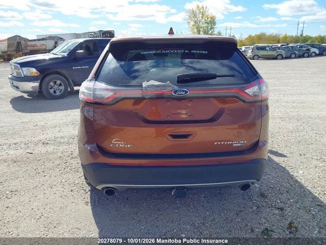 20278079 :رقم المزاد ، 2FMPK4K94HBB85056 vin ، 2017 Ford Edge Titanium مزاد بيع