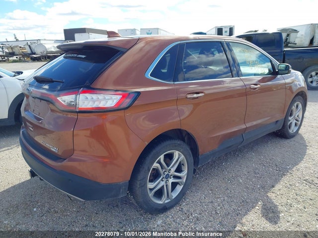 20278079 :رقم المزاد ، 2FMPK4K94HBB85056 vin ، 2017 Ford Edge Titanium مزاد بيع