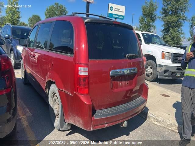 20278082 :رقم المزاد ، 2D4RN4DE5AR157457 vin ، 2010 Dodge Grand Caravan Se مزاد بيع