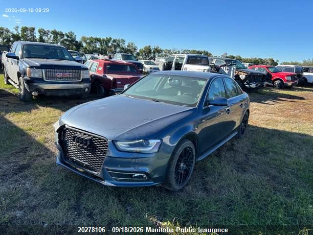 Продажа на аукционе авто 2015 Audi A4 2.0t Quattro, vin: WAUHFCFLXFN021189, номер лота: 20278106