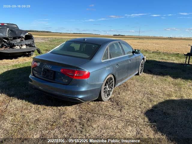 Продажа на аукционе авто 2015 Audi A4 2.0t Quattro, vin: WAUHFCFLXFN021189, номер лота: 20278106