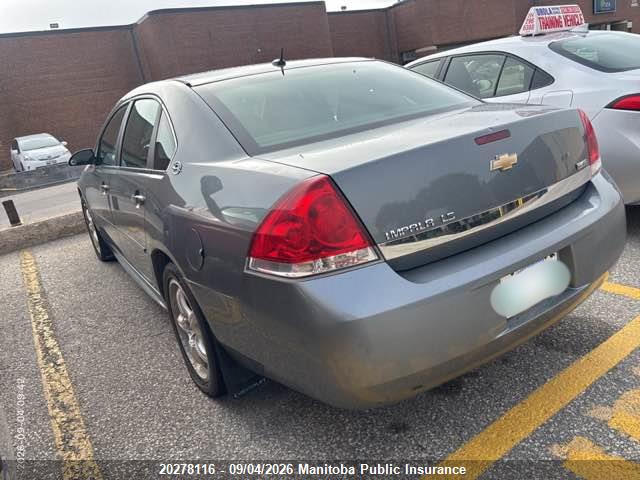 2009 Chevrolet Impala Ls V6 მანქანა იყიდება აუქციონზე, vin: 2G1WB57KX91125672, აუქციონის ნომერი: 20278116