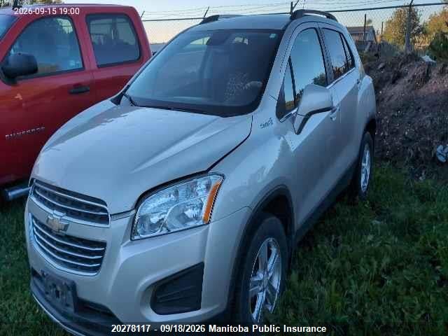 Chevrolet Trax Lt 2016 3GNCJPSB7GL230897 Image 2