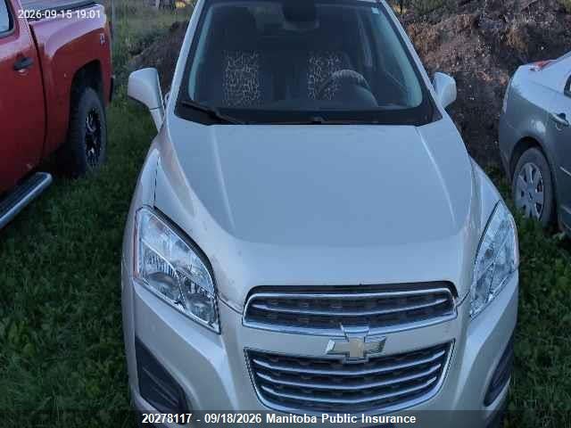 Chevrolet Trax Lt 2016 3GNCJPSB7GL230897 Image 6
