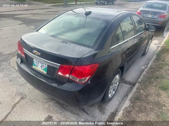 2015 Chevrolet Cruze Lt Turbo მანქანა იყიდება აუქციონზე, vin: 1G1PC5SB5F7288382, აუქციონის ნომერი: 20278136