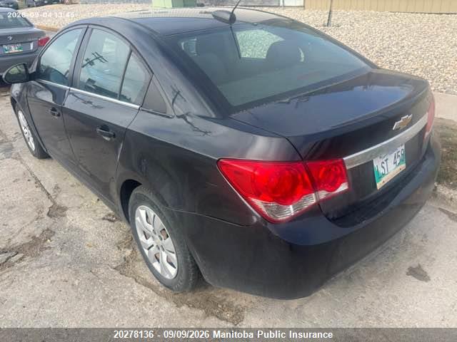 2015 Chevrolet Cruze Lt Turbo მანქანა იყიდება აუქციონზე, vin: 1G1PC5SB5F7288382, აუქციონის ნომერი: 20278136