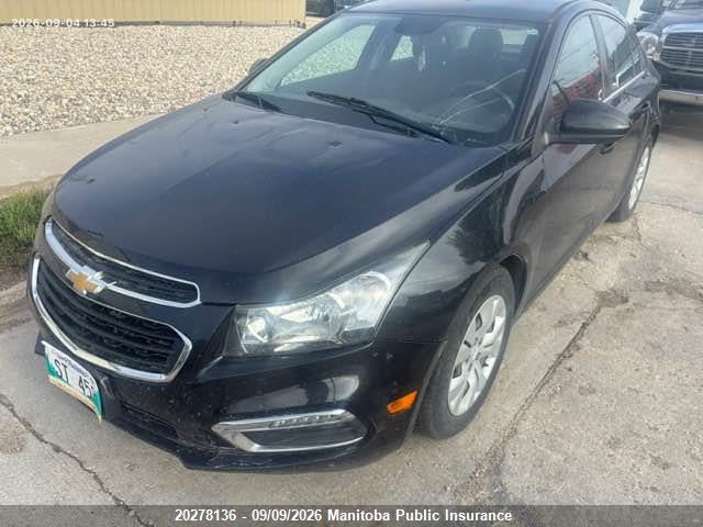 2015 Chevrolet Cruze Lt Turbo მანქანა იყიდება აუქციონზე, vin: 1G1PC5SB5F7288382, აუქციონის ნომერი: 20278136