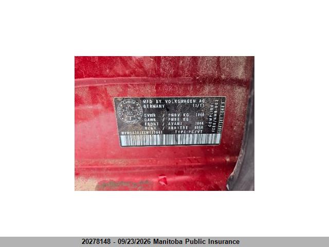 Продаж на аукціоні авто 2012 Volkswagen Golf 2.5, vin: WVWDA7AJXCW177641, номер лоту: 20278148