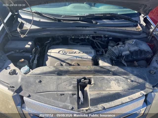 20278152 :رقم المزاد ، 2HNYD28258H523332 vin ، 2008 Acura Mdx مزاد بيع