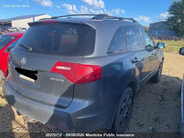 20278152 :رقم المزاد ، 2HNYD28258H523332 vin ، 2008 Acura Mdx مزاد بيع