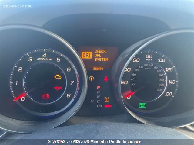 20278152 :رقم المزاد ، 2HNYD28258H523332 vin ، 2008 Acura Mdx مزاد بيع