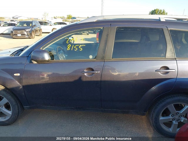 20278155 :رقم المزاد ، JA4MT41X68Z605461 vin ، 2008 Mitsubishi Outlander Xls مزاد بيع