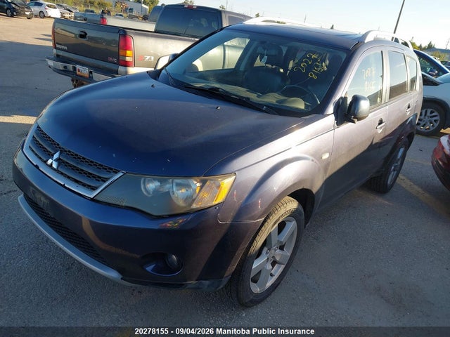 20278155 :رقم المزاد ، JA4MT41X68Z605461 vin ، 2008 Mitsubishi Outlander Xls مزاد بيع